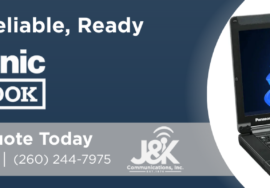 Panasonic Toughbook rugged laptop available from J&K Communications Indiana.